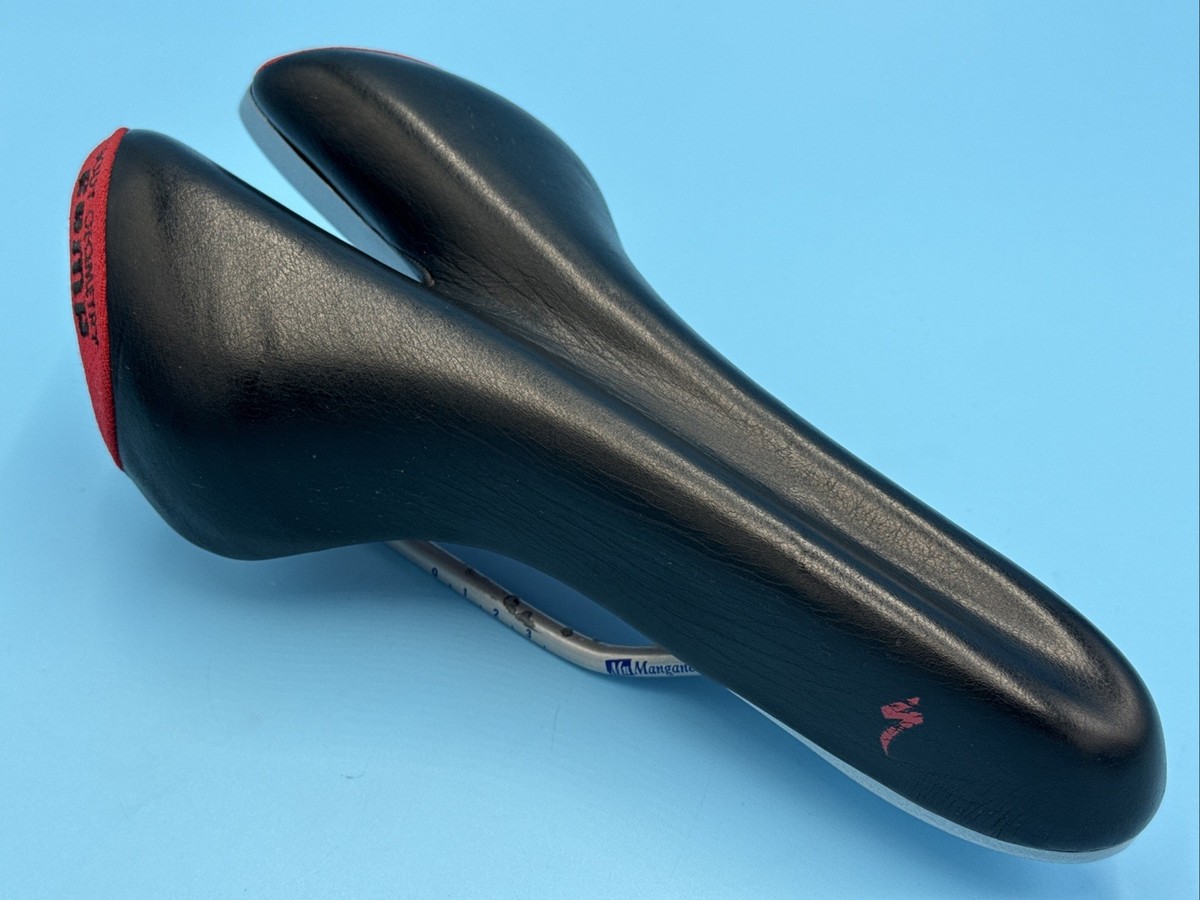 Specialized Body Geometry サドル Vintage 1999 SPECIALIZED Body Geometry Comp Manganese Rail Saddle