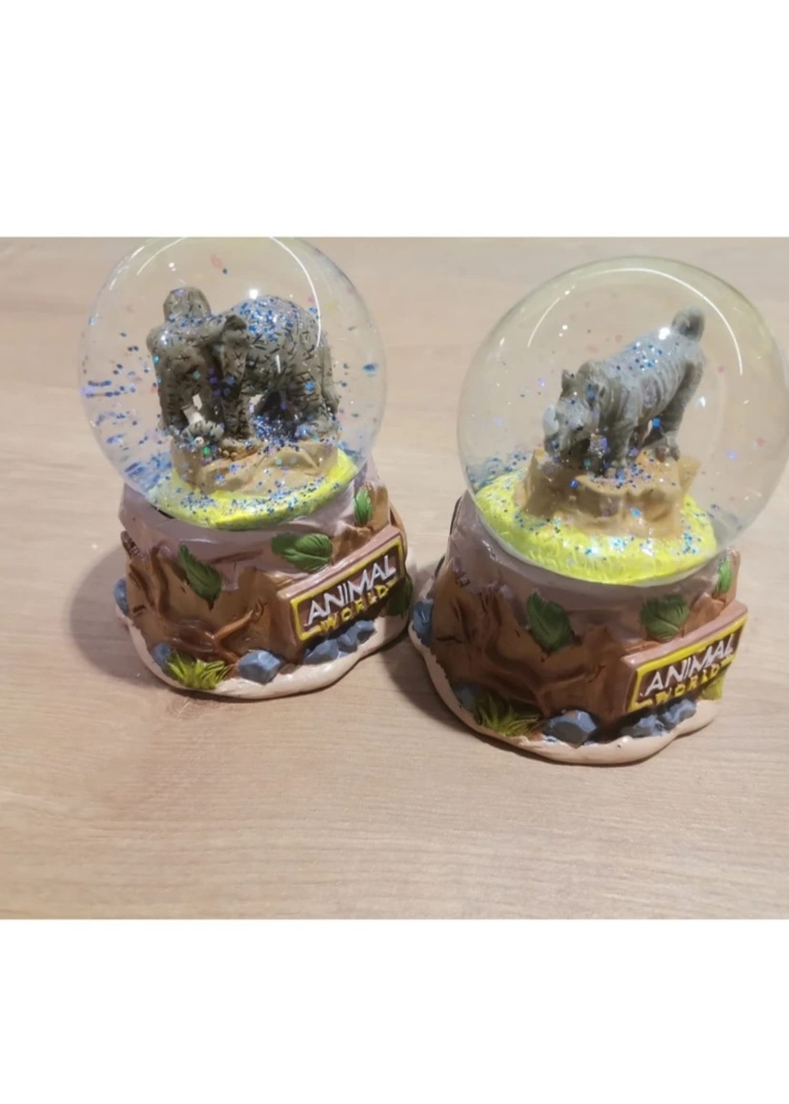 Animal World Snow Globe Wild Animal 6-Ass No Application Multicoloured 35366 3990₽