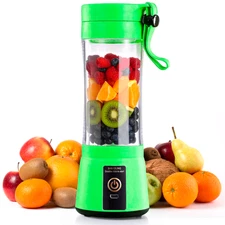 Portable Blender Personal Mini Mixer Protein Shakes Juicer Cup USB Rechargeable