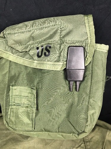 Fodero Borraccia 2 Quarti US Army ALICE - Verde Militare, Danneggiato (originale)