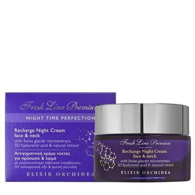 ELIXIR ORCHIDEA Recharge Night Cream for Face & Neck for mature skin 50ml