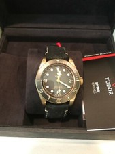 Tudor by Rolex Black Bay Bronze 79250BA 43MM Sport Diver Slate Dial Box & Papers