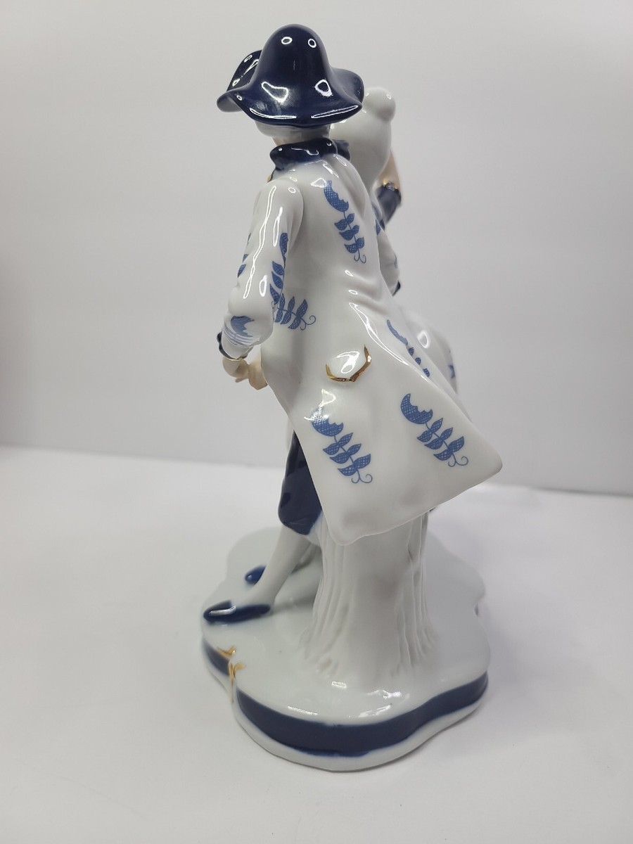 Vintage CDC Rokoko 1720-80 Porcelain Statue Couple Figure