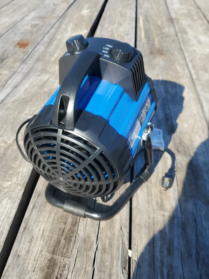 VisionAir 1VAHCU10 1500/750W 10" Ceramic Utility Fan Heater Up To 160sq Ft New - Image 4 of 4