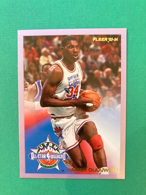 1993-94 Fleer All-Stars #21 Hakeem Olajuwon