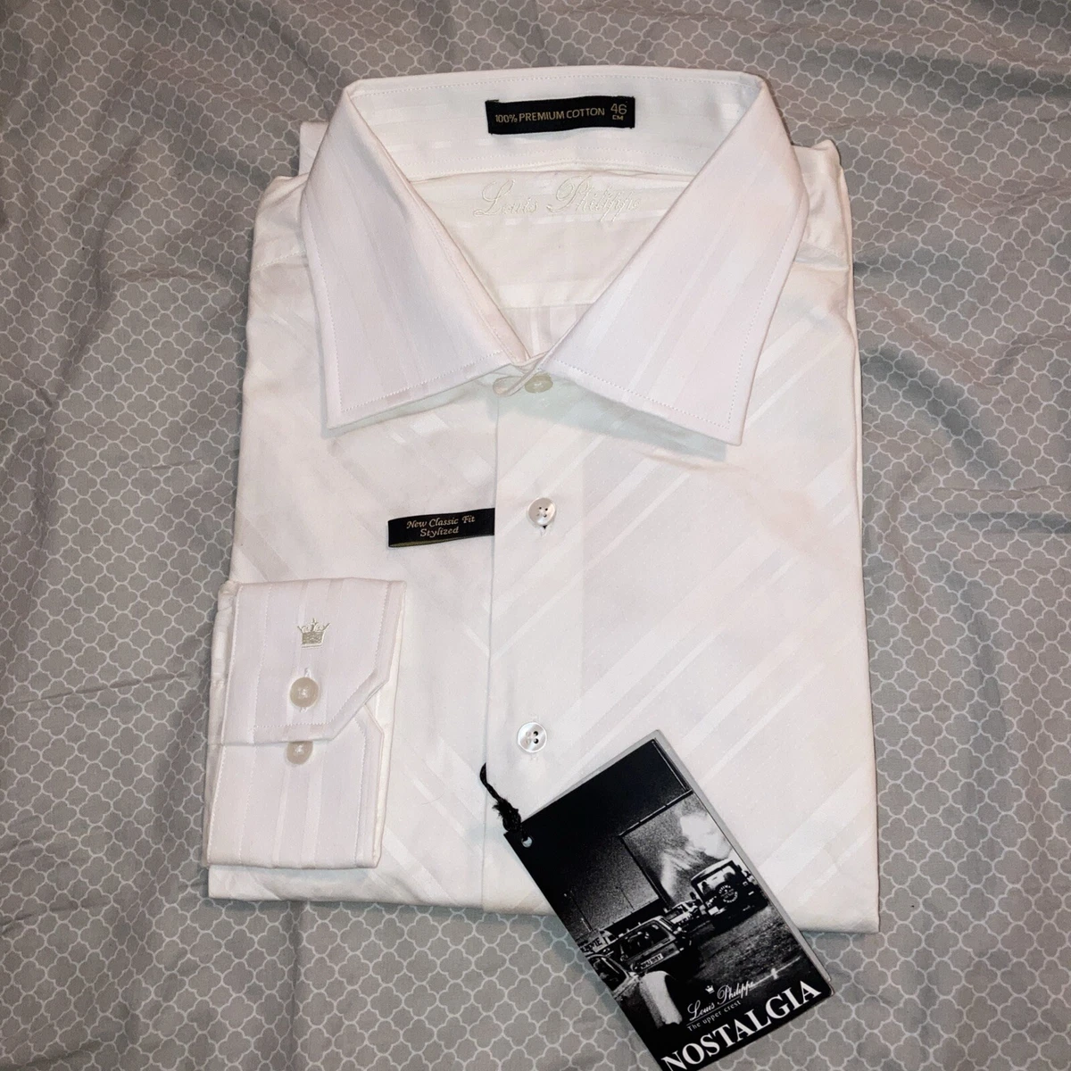 louis philippe dress shirt Louis Philippe Dress Shirts for Men Regular Regular for sale