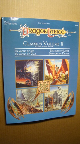 SUPER MODULE DRAGONLANCE CLASSICS II *NEW VF/NM 9.0 NEW* DUNGEONS DRAGONS