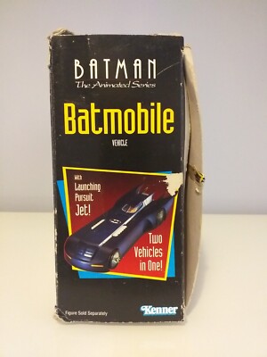 Batmobile Batman animated serie Kenner 1993 used box