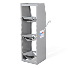 Aa Products Tr-3-43 Refrigerant Tank Rack Steel Freon Tank Holder Rack Shelving