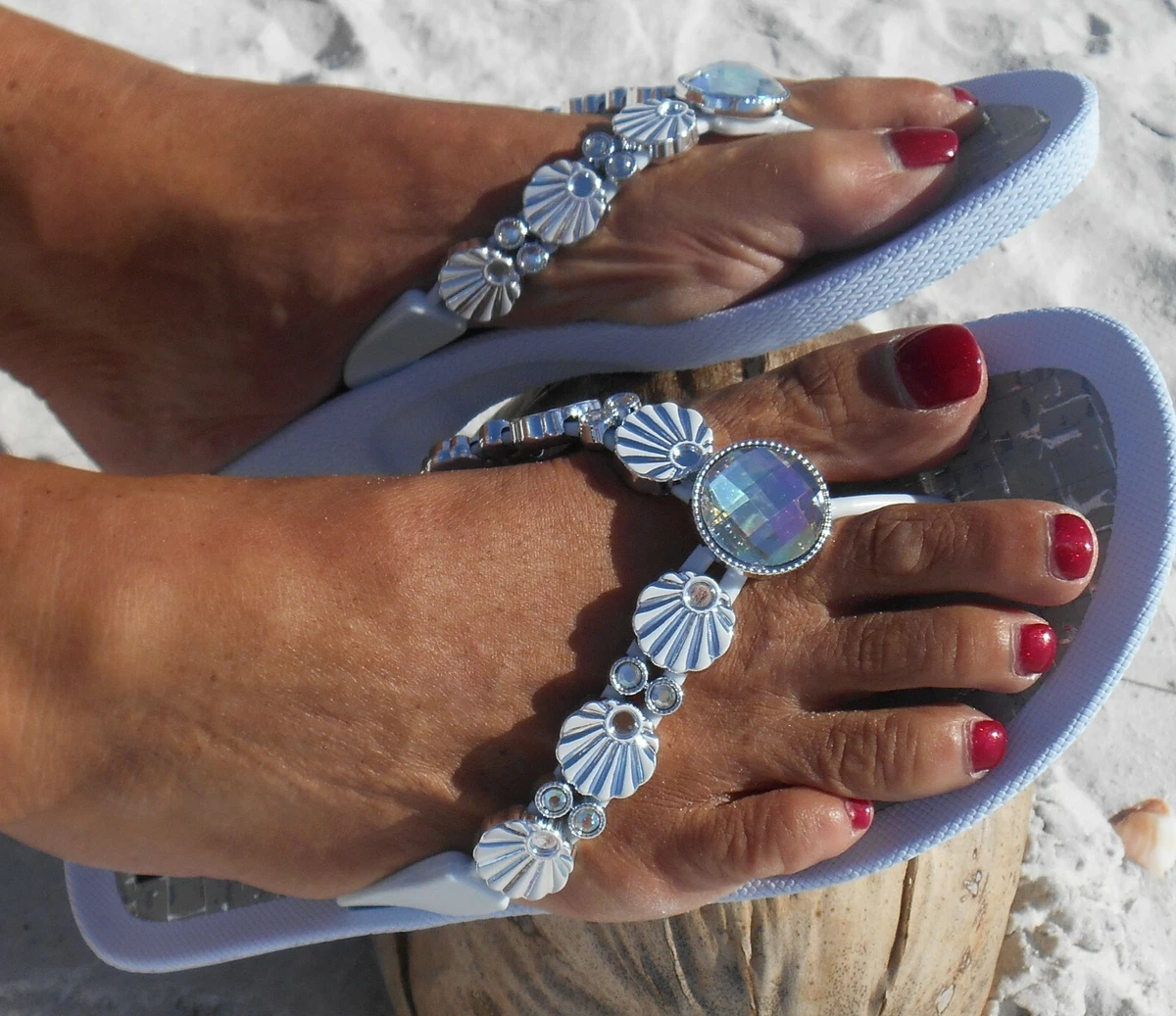 Shell sandals sale
