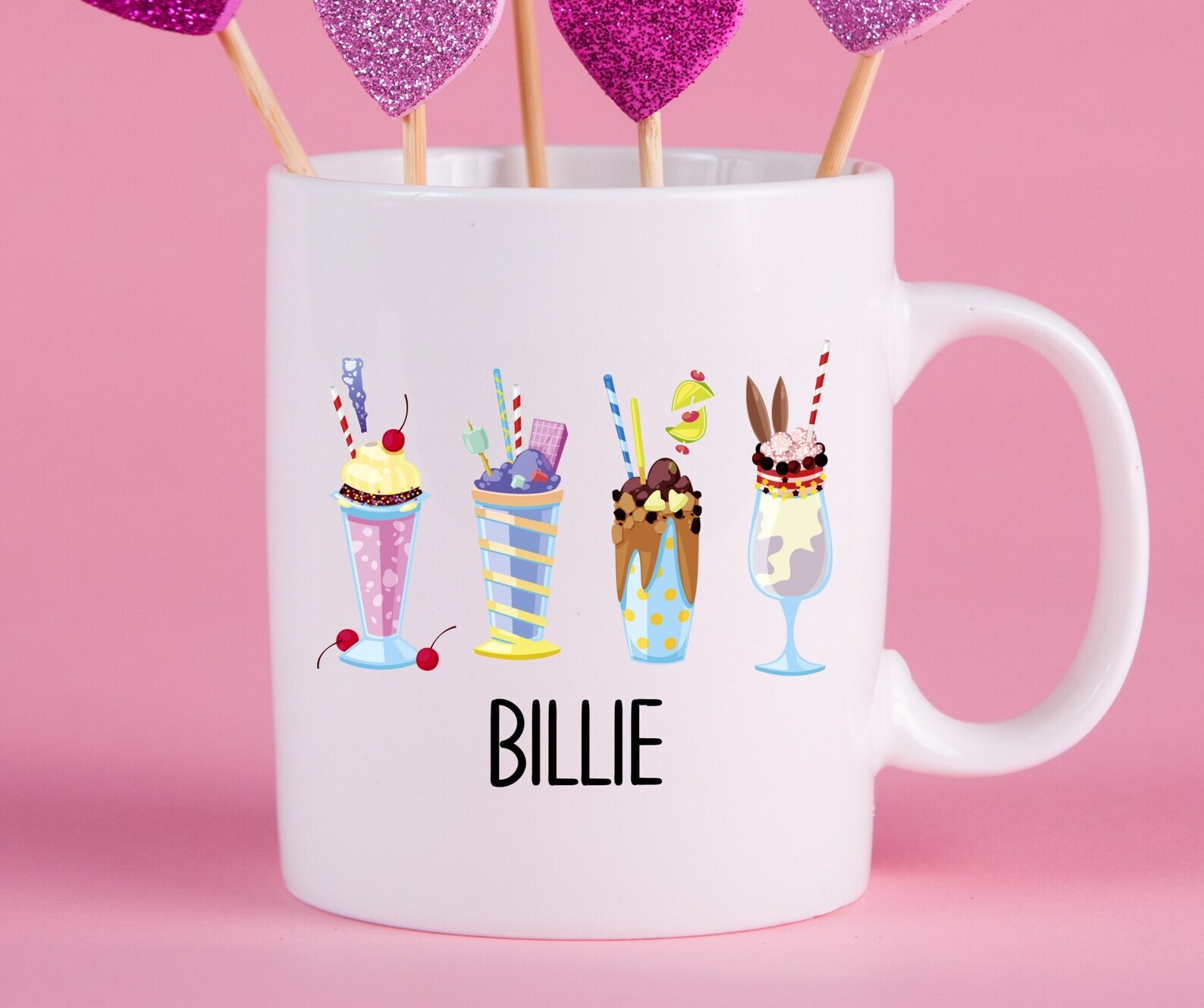 Personalized Milkshake Mug Milkshake Gift Ideas Milkshake Cup Gifts For