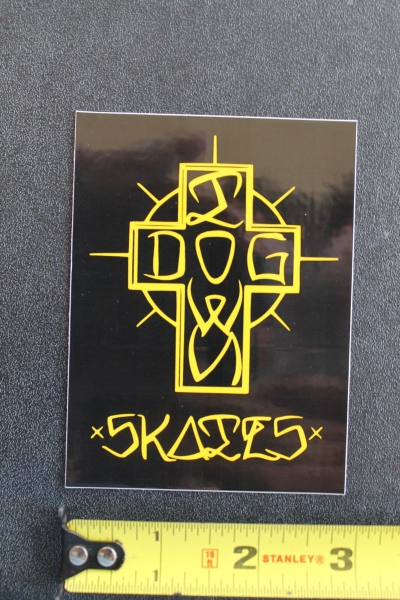 DOGTOWN Skateboards Graffiti OG Yellow Black DTS Skates OG