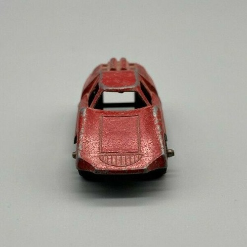 Vintage Tootsie Toys - 3 metal toy cars - Dragster, Sedan, and Fiat Abarth - Picture 7 of 11