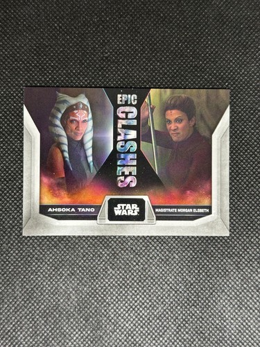 2023 Topps Star Wars Flagship - Epic Clashes Insert - U-Pick - Complete Your Set - Picture 18 of 23