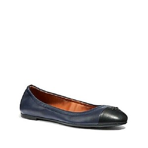 coach signature flats