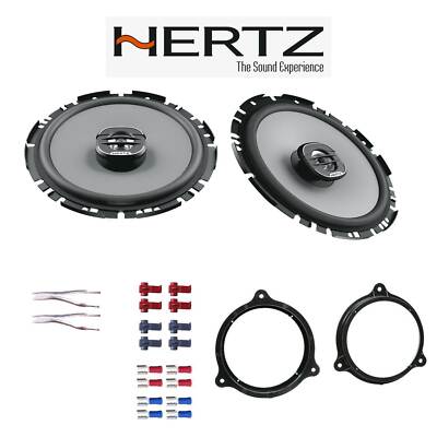 Hertz Auto Lautsprecher Boxen 400 Watt Koax für Nissan Qashqai (J10)
