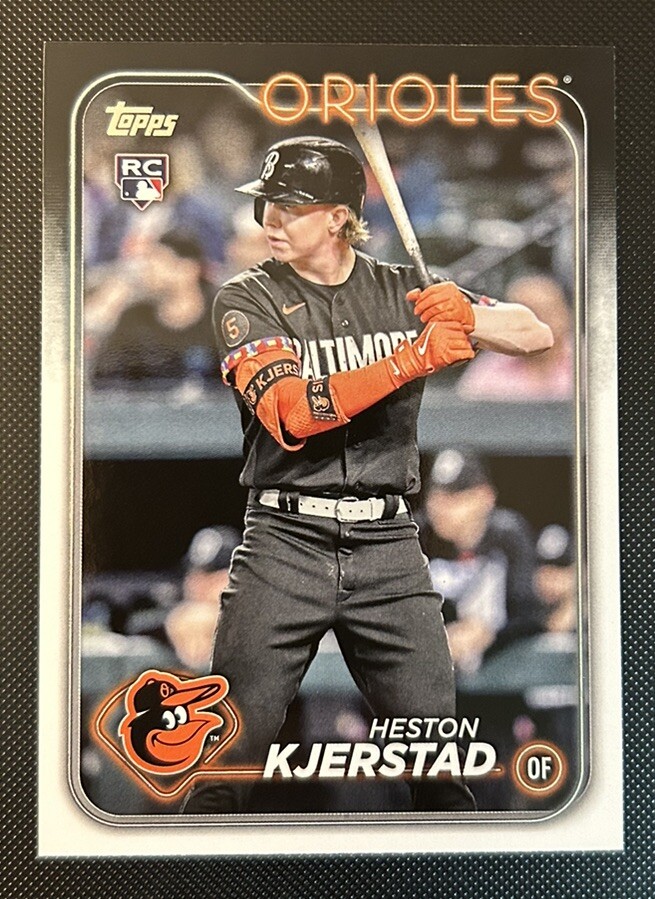 2024 Topps Series 2 Heston Kjerstad RC Baltimore Orioles #394