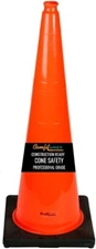 Hygrade Vinyl Traffic Cone 28"