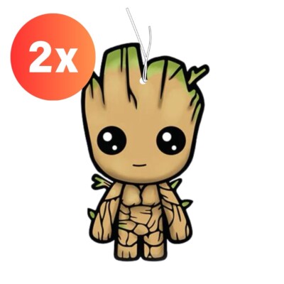 2x Baby GROOT DUFTBAUM / Lufterfrischer Auto Duft Tuning Marvel - air freshener