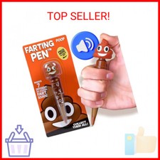 Farting Poop Pen Makes 7 Funny Fart Sounds - Perfect Stocking Stuffers for Kids,