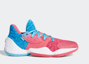 Adidas James Harden Vol 4 Candy Paint Real Pink White Blue Bright Cyan | eBay