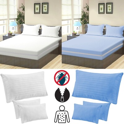 Reißverschluss Matratzenbezug Schutz ANTI BETTWANZEN Total Encasement King & Double Size