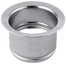 InSinkErator FLG-SSLG Deep Sink Flange, 3.5", Polished Stainless Steel
