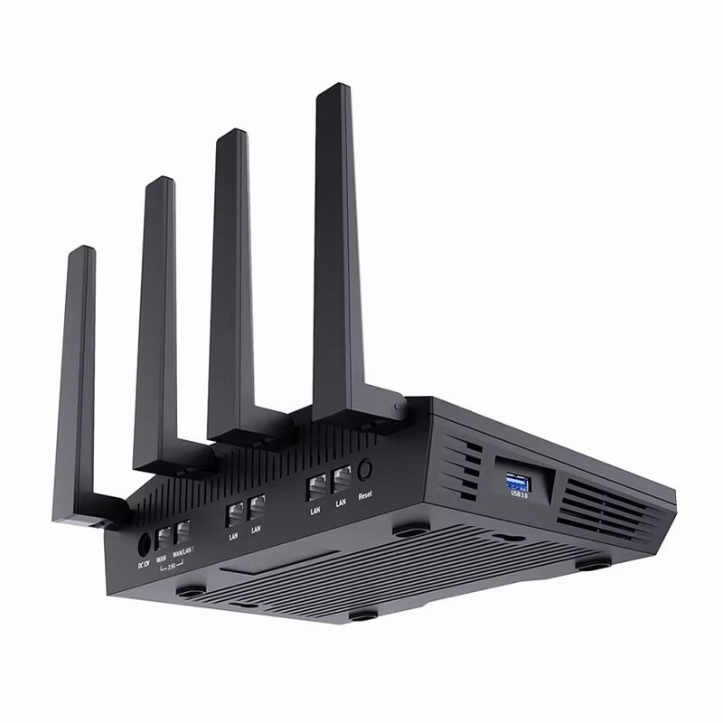 【完動品】GL.iNet Flint 2 GL-MT6000 GL.iNet Flint 2 GL-MT6000 Wifi 6 Router Home VPN Router Boasts 2.5