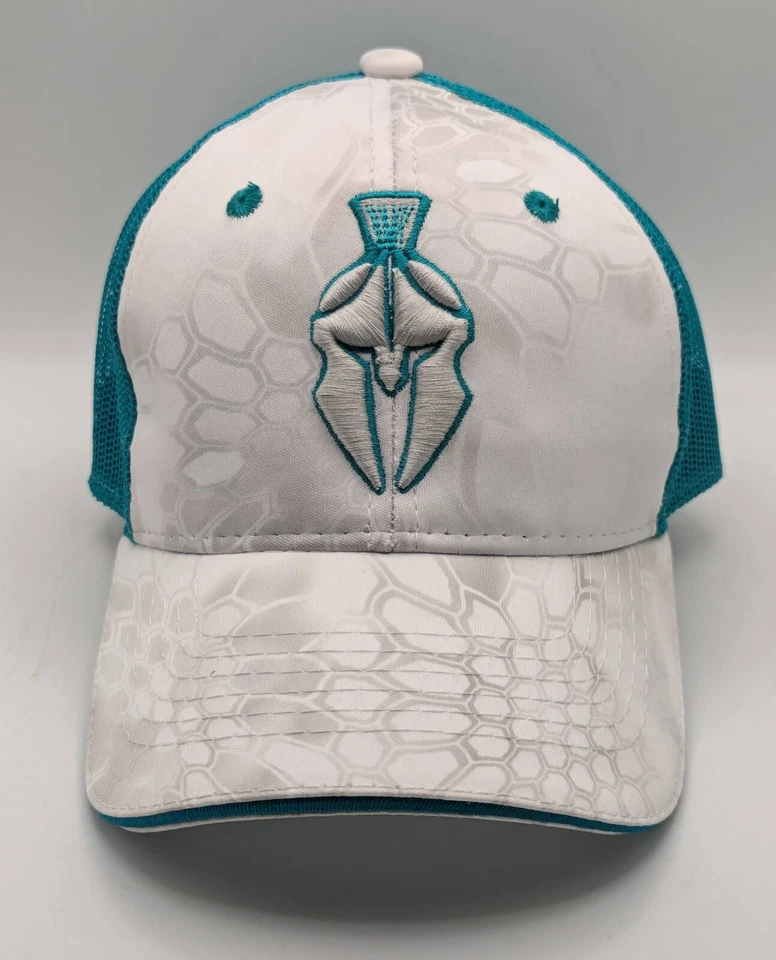 Kryptek Yeti Ladies Fit Baseball Cap Mesh Hat Adjustable Snapback Spartan Teal  - Image 2 of 4