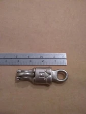 Panic Snap 3 7/8” Long 1/2" Fixed-Eye Nickel Plated (Pack Of 10) **Close Out**