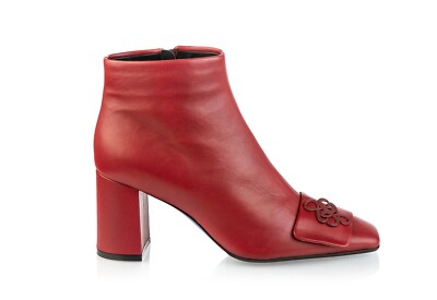 Authentic Loriblu Leather Italian Designer Collection Bootie