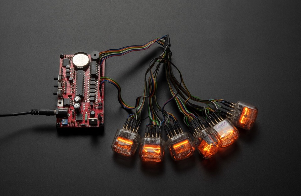 Universal Nixie Tube Clock Controller KIT