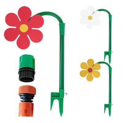 Crazy Garden Sprinkler Kids Fun& Summer Play Funny Sunflowers Dance Sprayer