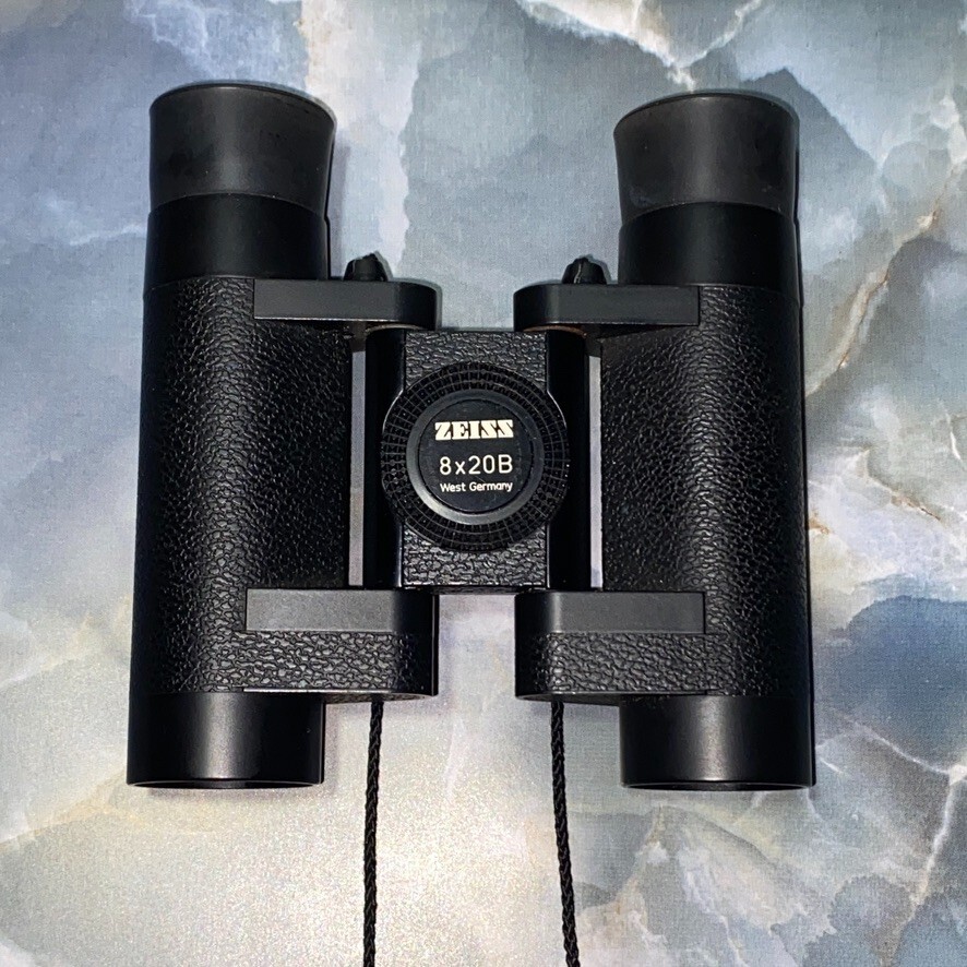 ZEISS 8x20B West Germany Binoculars Black Compact Case | eBay