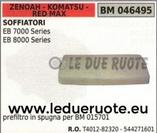544271601 SPUGNA FILTRO ARIA SOFFIATORE ZENOAH KOMATSU RED MAX EB 7000 SERIES