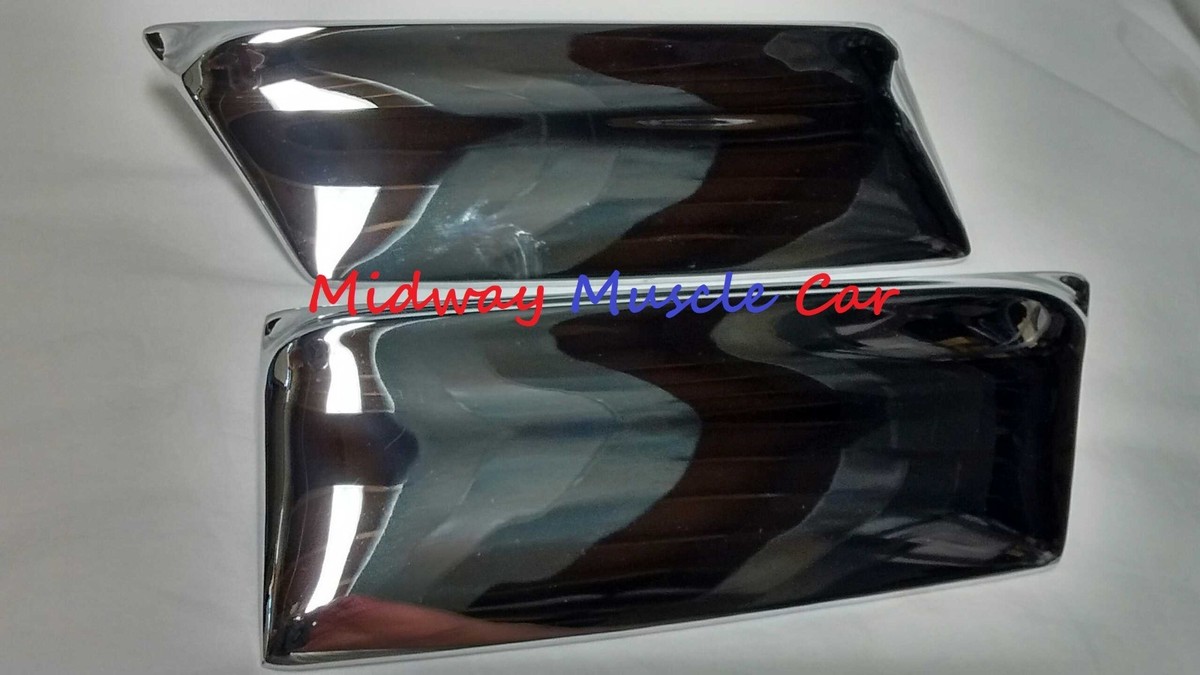Cromo Delantero Inferior Para Guardabarros De Pontiac GTO LeMans 66 - Nuevo Y Original