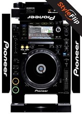 Pioneer CDJ-2000 Skin  Color Black  Protective Decal  StyleFlip Skins