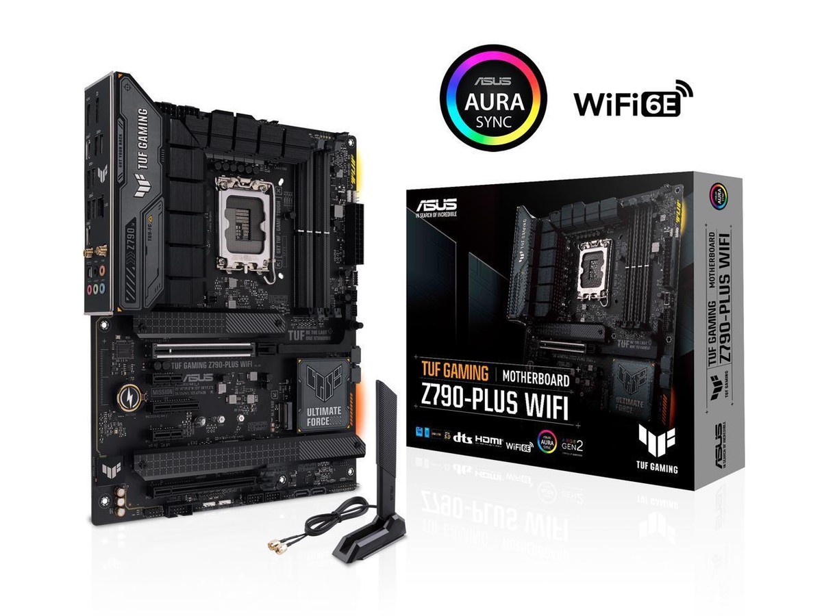Z790-PLUS WIFI+i7-13700K Intel正規交換品 テスト済 ASUS TUF Gaming Z790-Plus WiFi LGA 1700(Intel14th & 13th & 12th