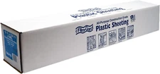 625922 Construction Plastic Sheeting 10' Width X 100' Length X 4 Mil Thick, C...