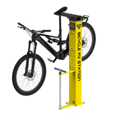 Topeak Profi Bicycle Fix Station mit Pumpe und 10 wichtigen Werkzeugen