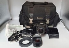 Canon EOS 350D Digital Camera 18-55mm EF-S Zoom Lens in Bag many accessories