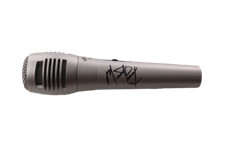 MEAT LOAF SIGNED AUTOGRAPH MICROPHONE MIC - THE ROCKY HORROR PICTURE SHOW W/ BAS