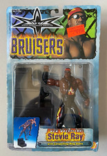 WCW Bruisers Harlem Heat Stevie Ray Wrestling Figure WWF WWE