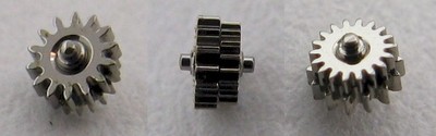 Cartier caliber 81 part: second intermediate setting wheel 