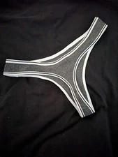 Res Ipsa Loquitur - G String Thong - Grey  - Large AU12