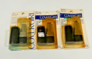 3 PCS OF COVERGIRL CONTINUOS COLOR CREAMS 255 RUM RAISIN *SEE DESCRIPTION*