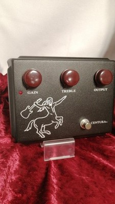 CARIATONE Effektpedal CENTURA schwarz matt mit Lackierung gebraucht
