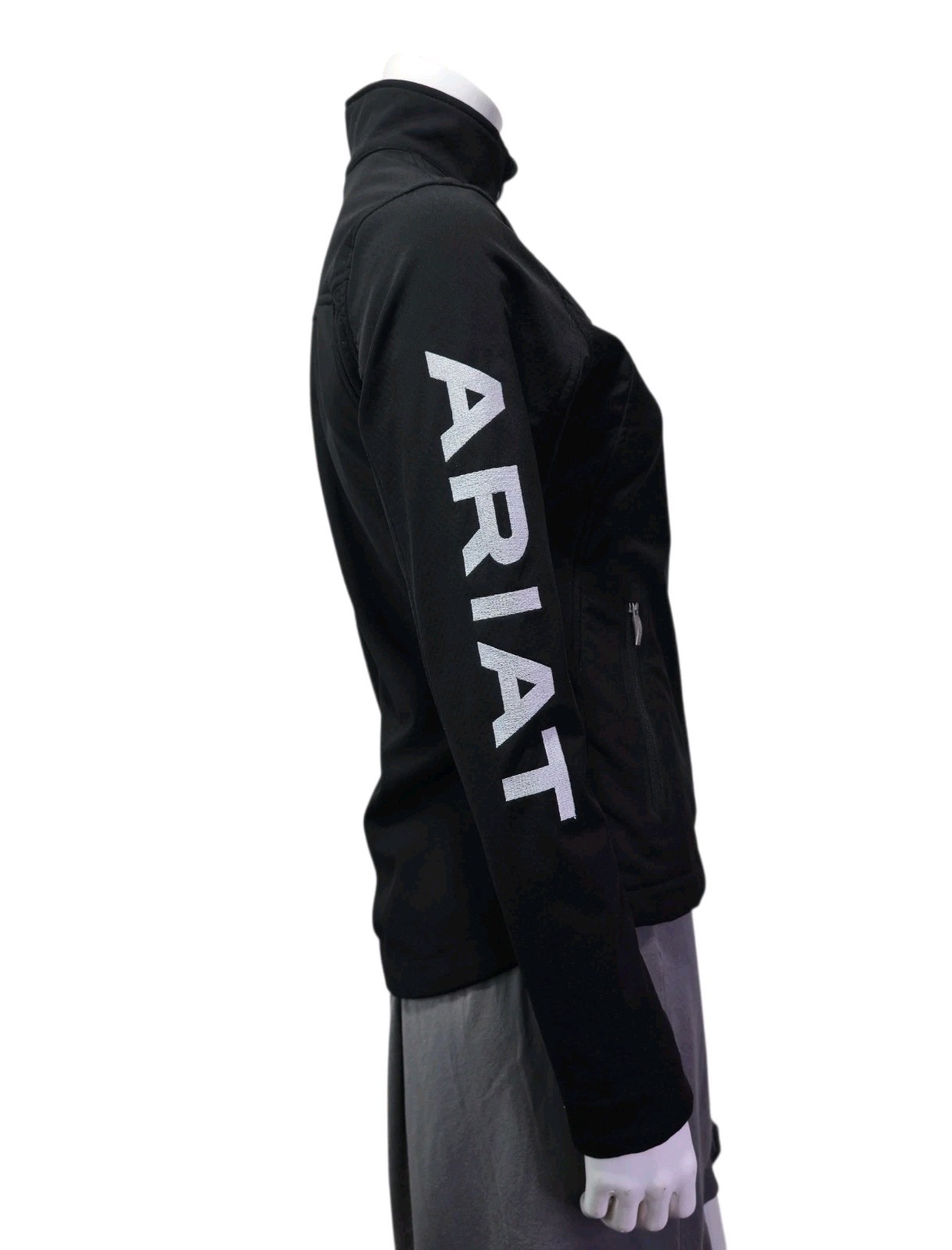 Ariat New Team Black Softshell Jacket Women's Siz… - image 4