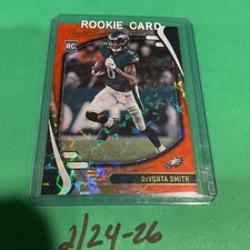 2021 Panini Absolute Philadelphia Eagles DeVonta Smith 54/199 Orange Rookie