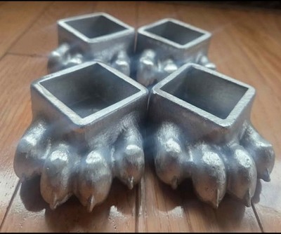Wood Stove Bear Paw Feet (Fisher style)